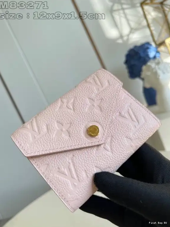 First bag ru VUITTON VICTORINE cm WALLET-12*9.5*2.5 LOUIS 0704